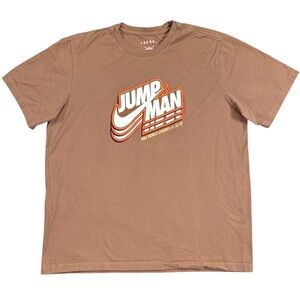 Jordan Jumpman Short-Sleeve Graphic T-Shirt NBA World Champs '91 '92 '93 Mens XL